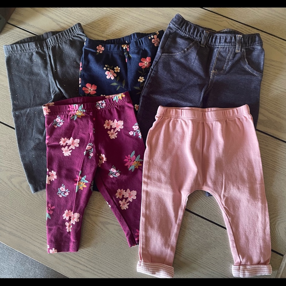 Carters Leggings Bundle 6 months